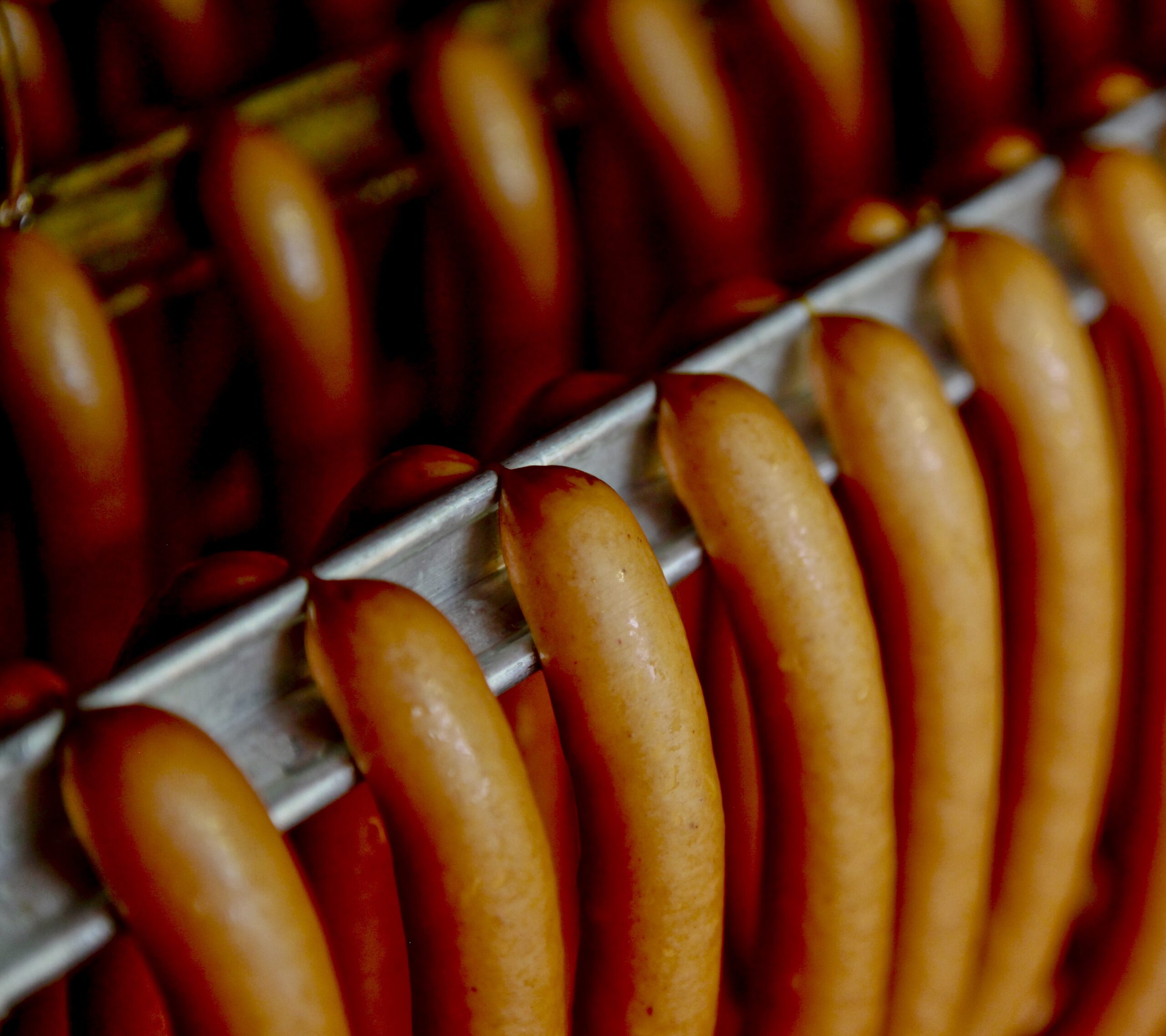 Wurstwaren für Koch-, Back- und Räucheranlagen
